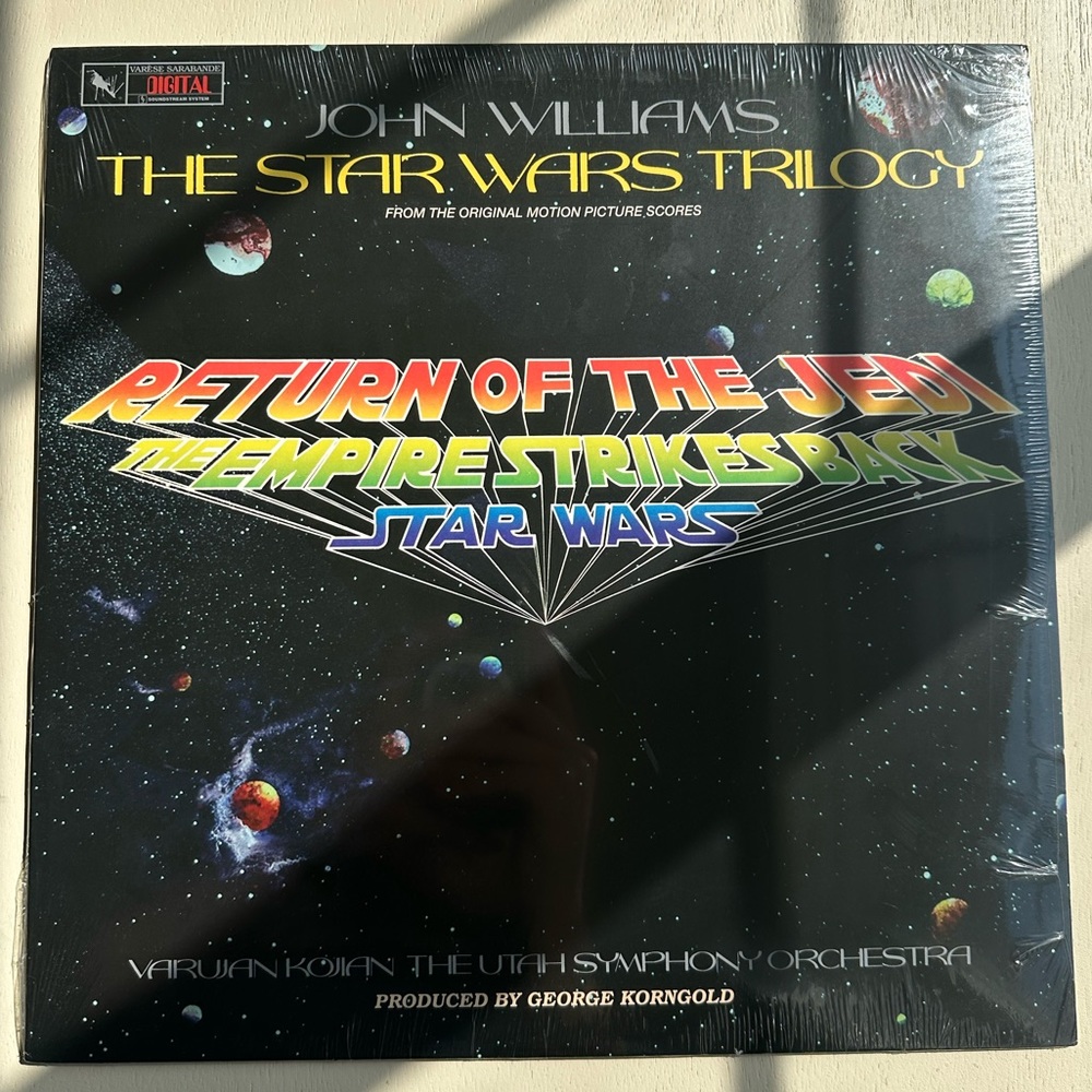NWT The Star Wars Trilogy Vinyl Record